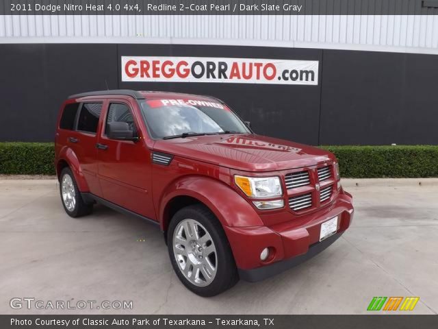 2011 Dodge Nitro Heat 4.0 4x4 in Redline 2-Coat Pearl