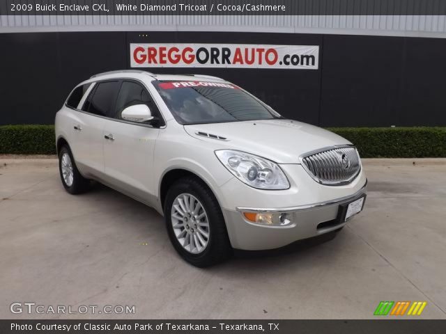 2009 Buick Enclave CXL in White Diamond Tricoat