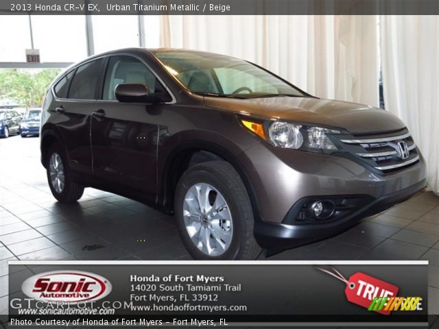 2013 Honda CR-V EX in Urban Titanium Metallic