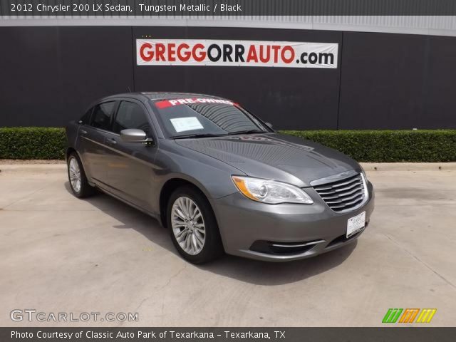 2012 Chrysler 200 LX Sedan in Tungsten Metallic