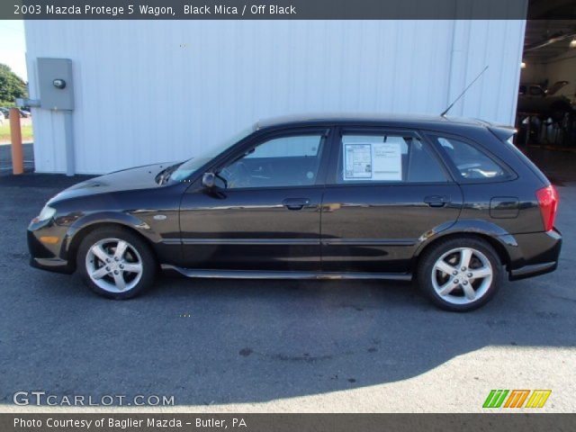 2003 Mazda Protege 5 Wagon in Black Mica