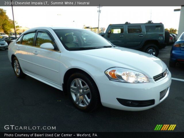 2010 Chevrolet Impala LT in Summit White