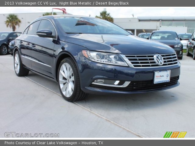 2013 Volkswagen CC V6 Lux in Night Blue Metallic