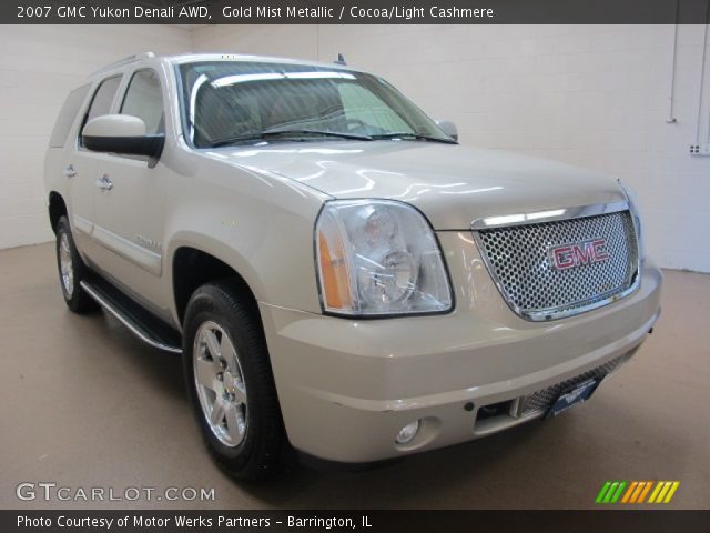 2007 GMC Yukon Denali AWD in Gold Mist Metallic
