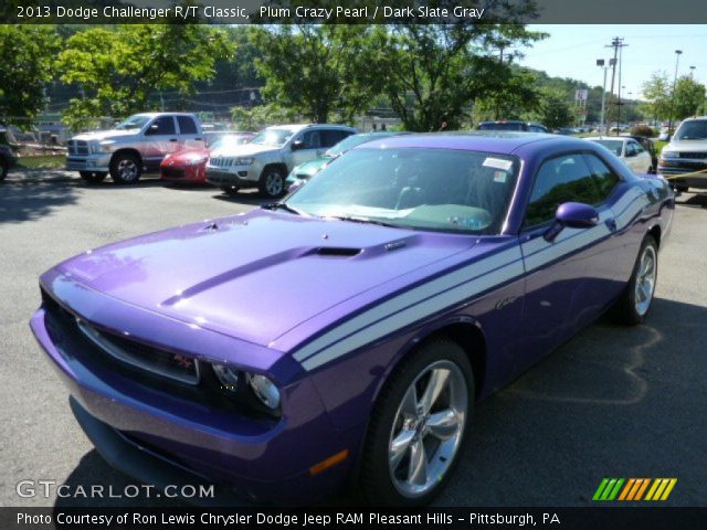 2013 Dodge Challenger R/T Classic in Plum Crazy Pearl