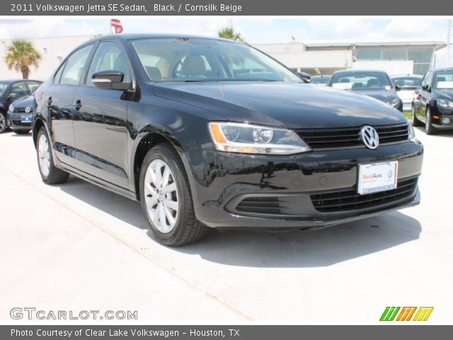 2011 Volkswagen Jetta SE Sedan in Black