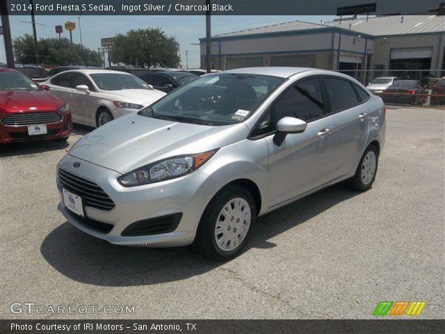 2014 Ford Fiesta S Sedan in Ingot Silver