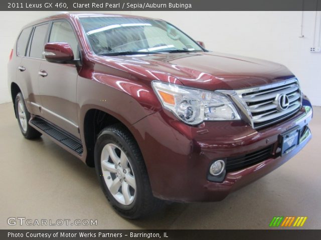 2011 Lexus GX 460 in Claret Red Pearl