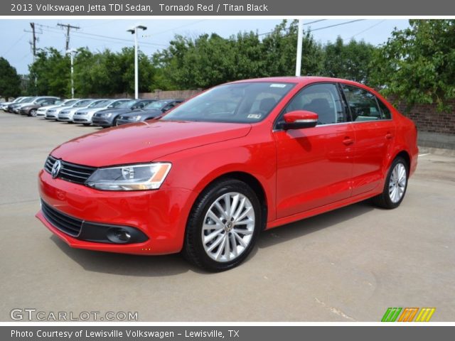 2013 Volkswagen Jetta TDI Sedan in Tornado Red