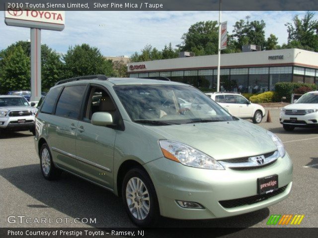 2010 Toyota Sienna Limited in Silver Pine Mica