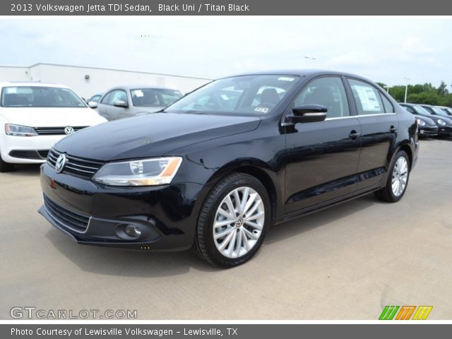 2013 Volkswagen Jetta TDI Sedan in Black Uni