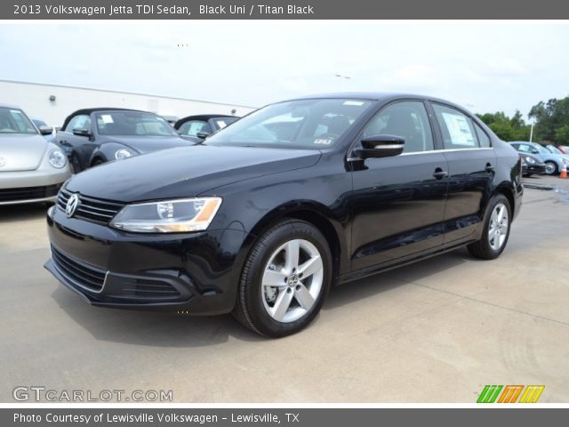 2013 Volkswagen Jetta TDI Sedan in Black Uni