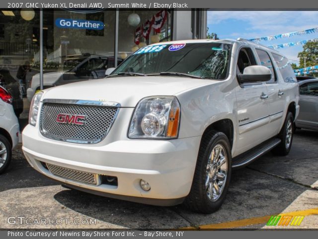 2007 Gmc yukon denali xl white #4