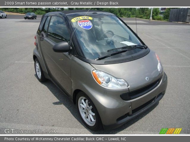 2009 Smart fortwo passion cabriolet in Gray Metallic