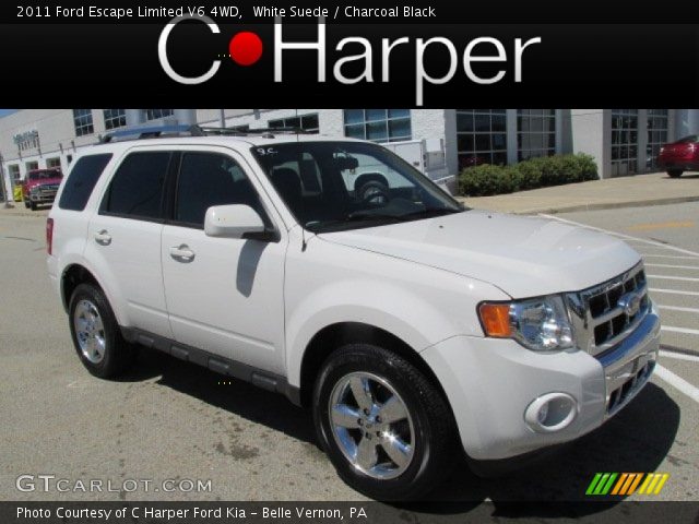 2011 Ford Escape Limited V6 4WD in White Suede