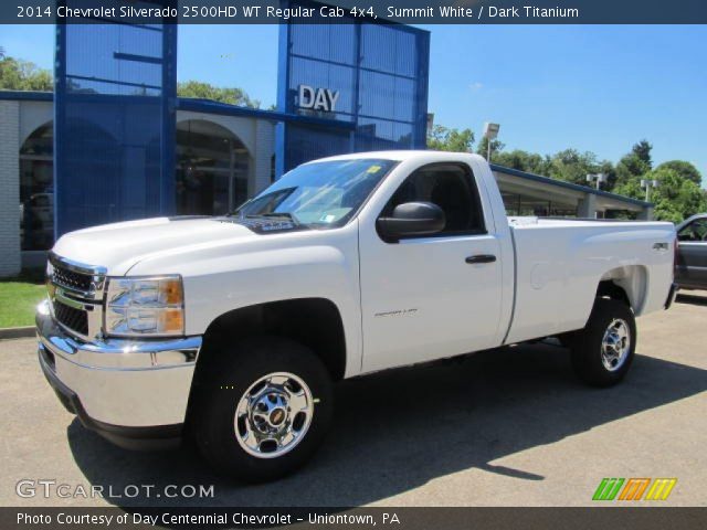 2014 Chevrolet Silverado 2500HD WT Regular Cab 4x4 in Summit White