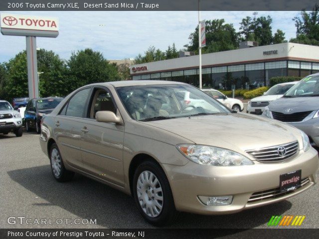 2006 Toyota Camry XLE in Desert Sand Mica