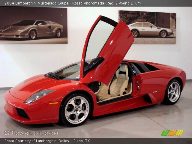 2004 Lamborghini Murcielago Coupe in Rosso Andromeda (Red)