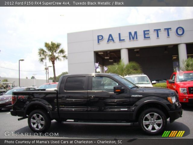 2012 Ford F150 FX4 SuperCrew 4x4 in Tuxedo Black Metallic