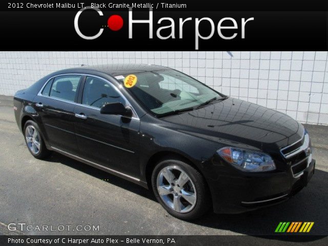 2012 Chevrolet Malibu LT in Black Granite Metallic