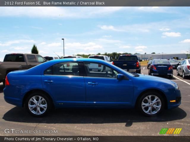 2012 Ford Fusion SE in Blue Flame Metallic