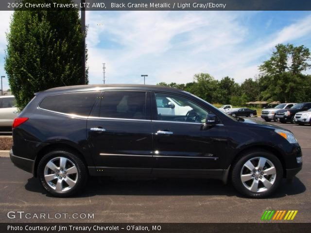 2009 Chevrolet Traverse LTZ AWD in Black Granite Metallic