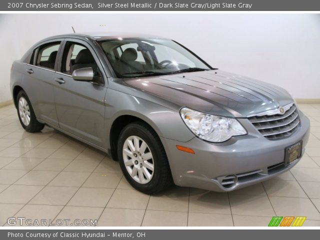 2007 Chrysler Sebring Sedan in Silver Steel Metallic