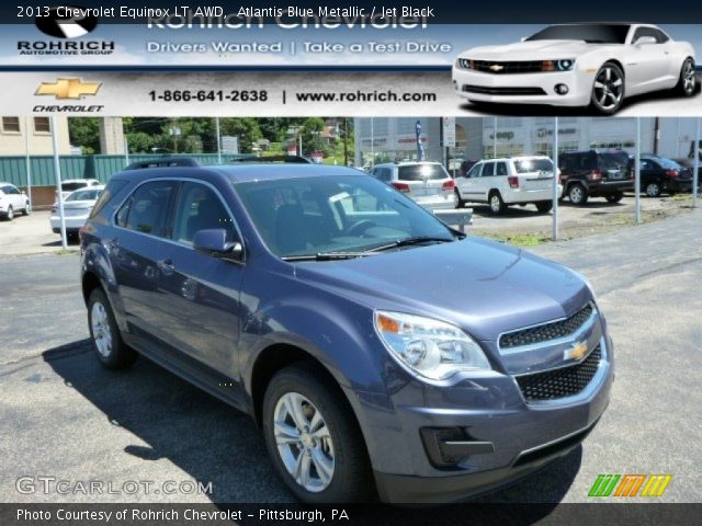 2013 Chevrolet Equinox LT AWD in Atlantis Blue Metallic