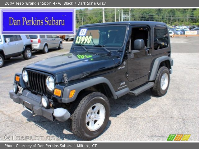 2004 Jeep Wrangler Sport 4x4 in Black