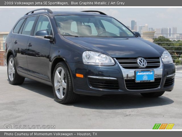 2009 Volkswagen Jetta SE SportWagen in Blue Graphite Metallic
