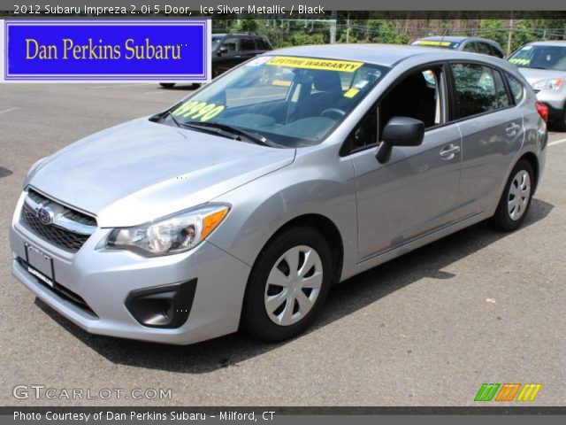2012 Subaru Impreza 2.0i 5 Door in Ice Silver Metallic