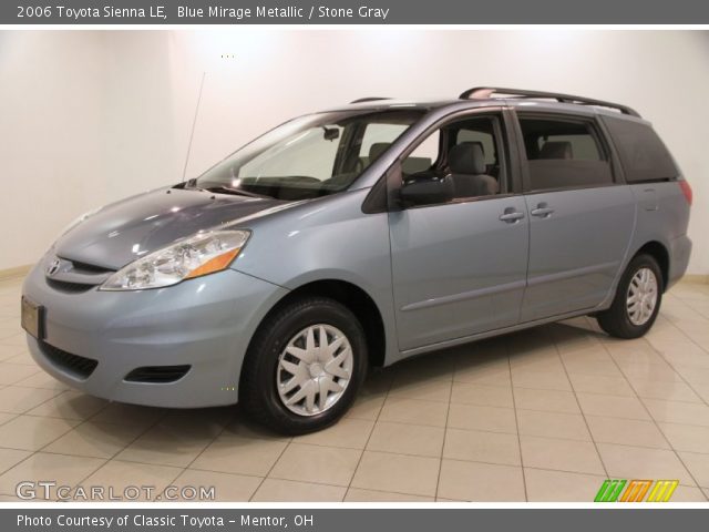 2006 Toyota Sienna LE in Blue Mirage Metallic