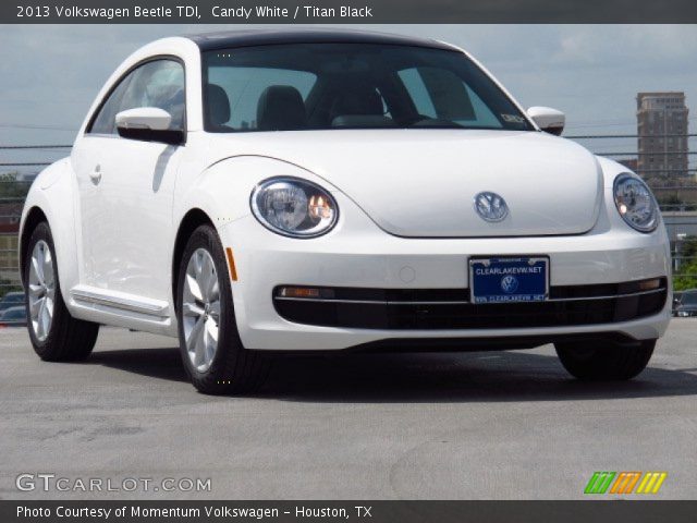 2013 Volkswagen Beetle TDI in Candy White