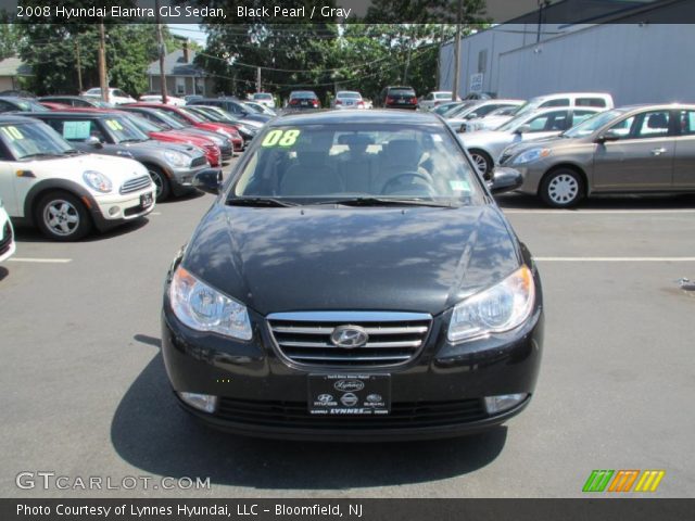 2008 Hyundai Elantra GLS Sedan in Black Pearl
