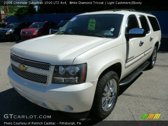 2008 Chevrolet Suburban 1500 LTZ 4x4 in White Diamond Tricoat