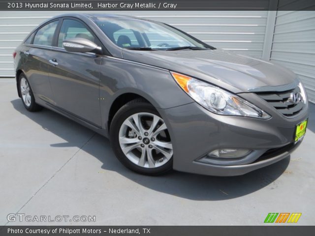 2013 Hyundai Sonata Limited in Harbor Gray Metallic