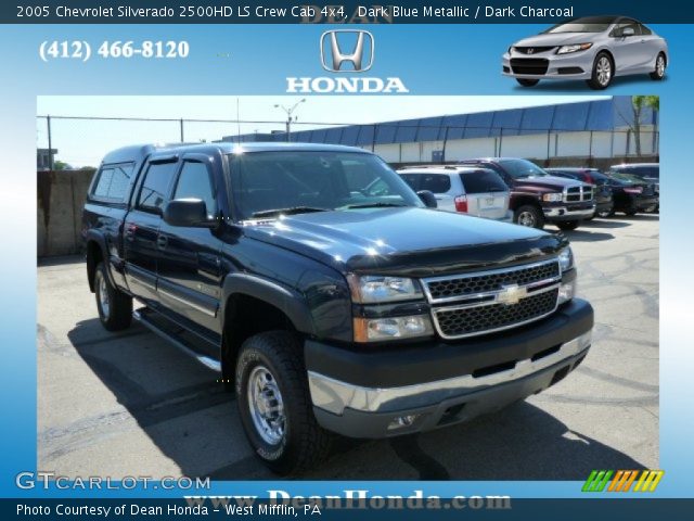2005 Chevrolet Silverado 2500HD LS Crew Cab 4x4 in Dark Blue Metallic