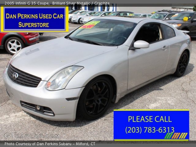2005 Infiniti G 35 Coupe in Brilliant Silver Metallic