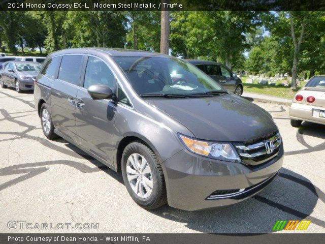 2014 Honda Odyssey EX-L in Modern Steel Metallic