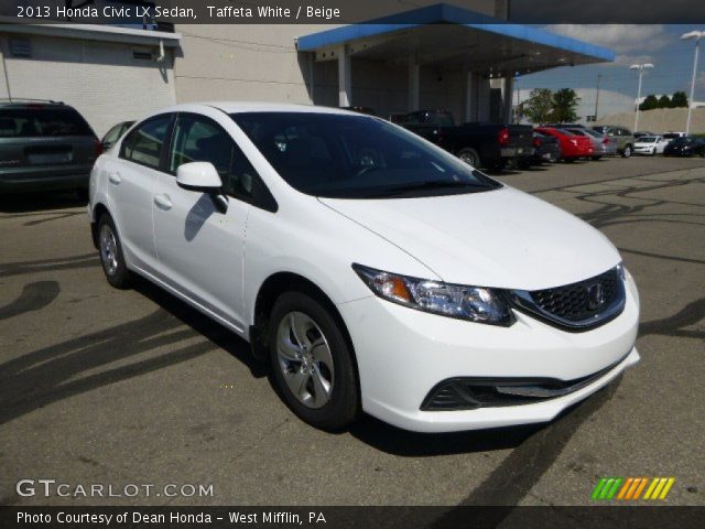 2013 Honda Civic LX Sedan in Taffeta White