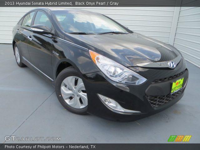 2013 Hyundai Sonata Hybrid Limited in Black Onyx Pearl