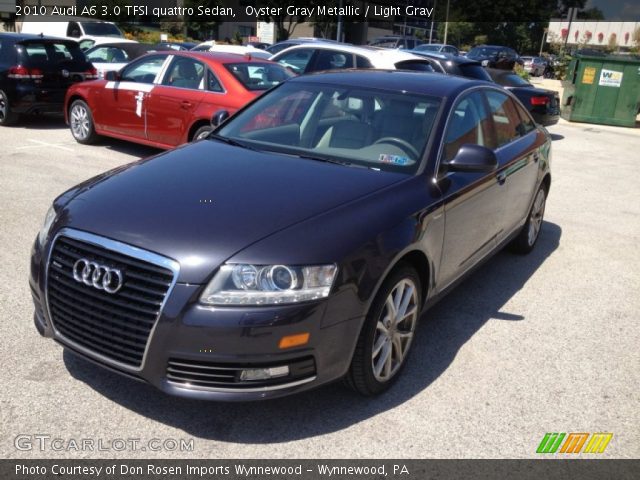 2010 Audi A6 3.0 TFSI quattro Sedan in Oyster Gray Metallic