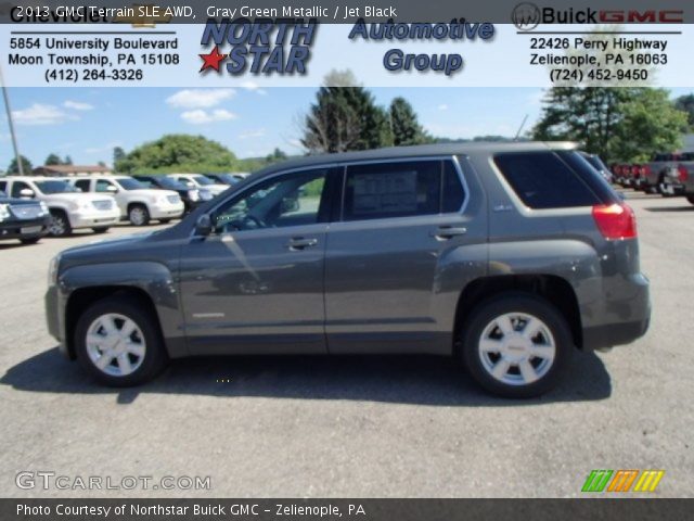 2013 GMC Terrain SLE AWD in Gray Green Metallic