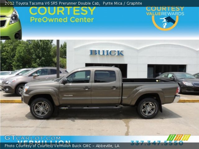 2012 Toyota Tacoma V6 SR5 Prerunner Double Cab in Pyrite Mica