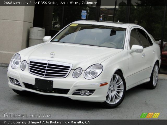 2008 Mercedes-Benz E 350 Sedan in Arctic White