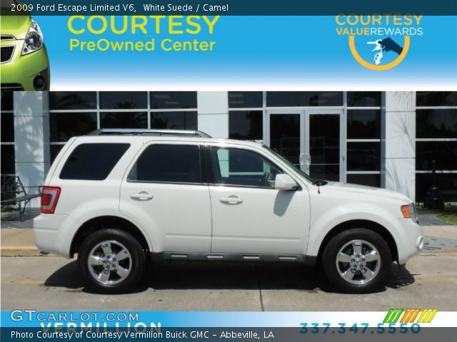 2009 Ford Escape Limited V6 in White Suede