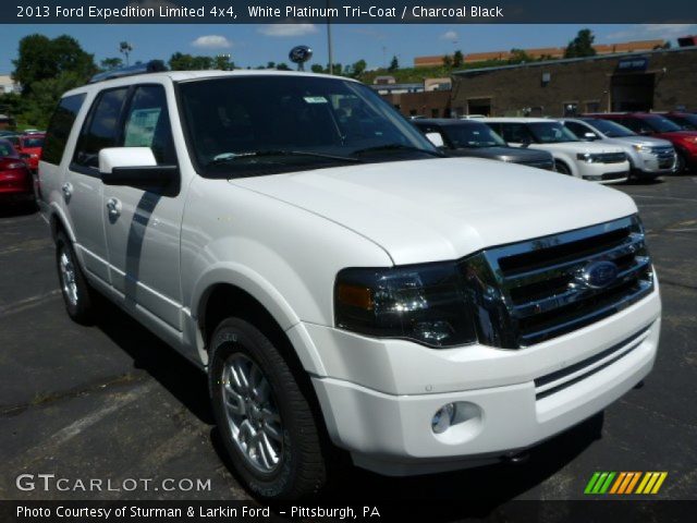 2013 Ford Expedition Limited 4x4 in White Platinum Tri-Coat