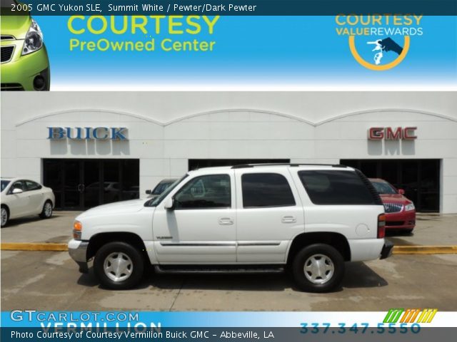 2005 GMC Yukon SLE in Summit White