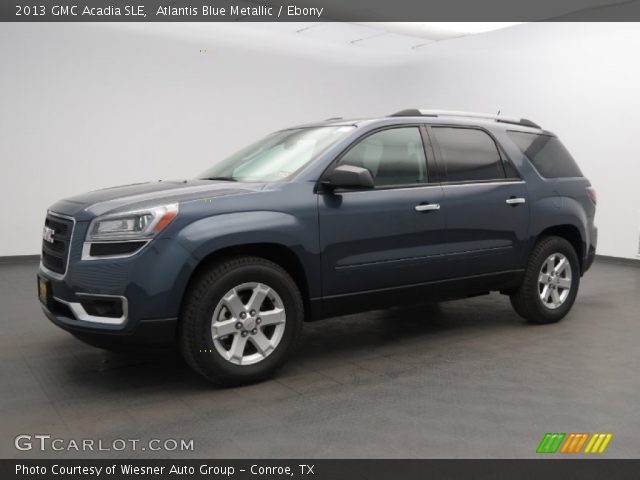 2013 GMC Acadia SLE in Atlantis Blue Metallic