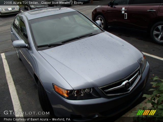 2008 Acura TSX Sedan in Glacier Blue Metallic